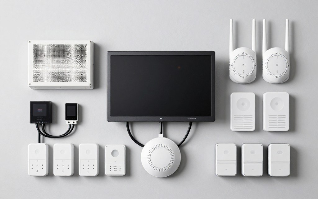 Kombinált hibrid riasztórendszer kiépítése